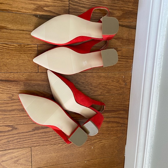 DYNAMITE Slingback Kitten Heels - Picture 6 of 8